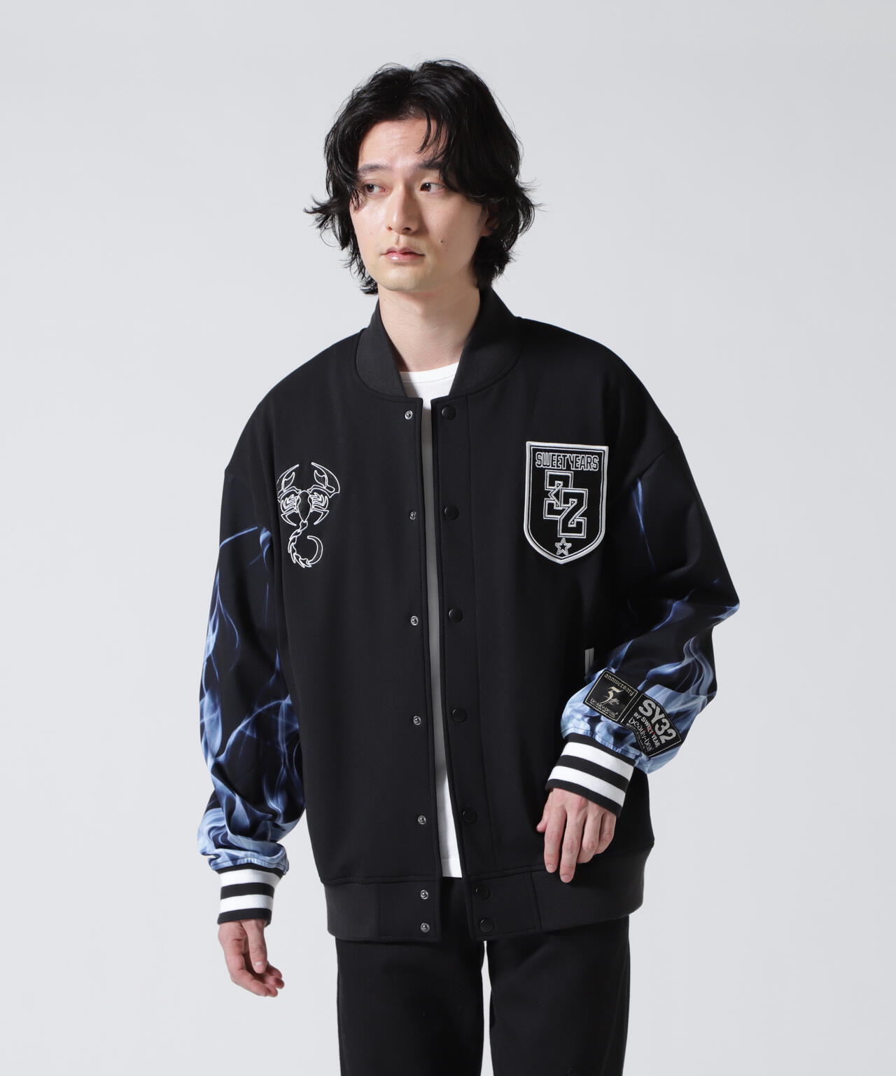 SY32 by SWEET YEARS×beauty:beast/COLLABORATION MA-1 JACKET | ROYAL