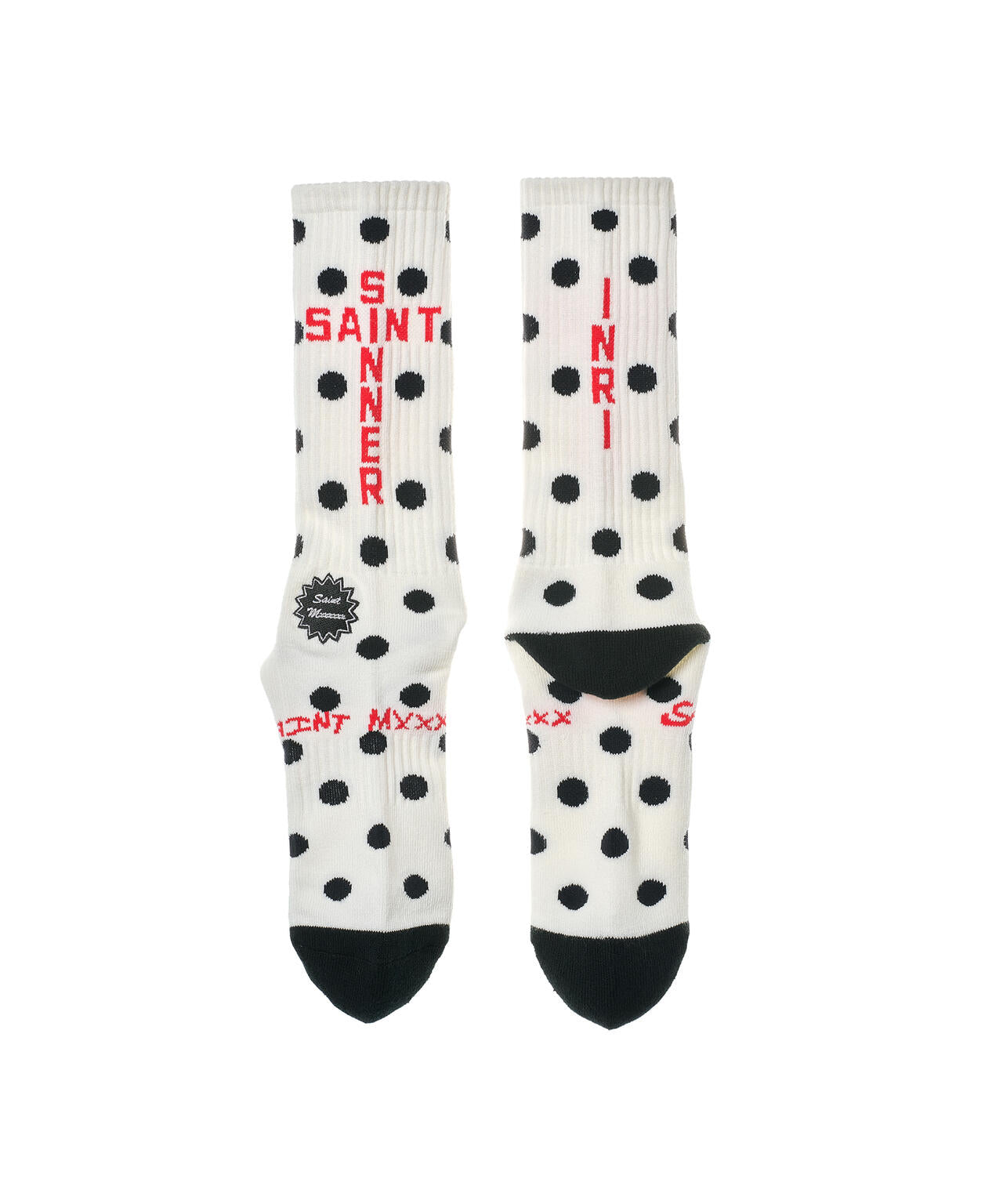 SAINT MICHAEL/セントマイケル/SOCKS/DOT/WHITE | ROYAL FLASH