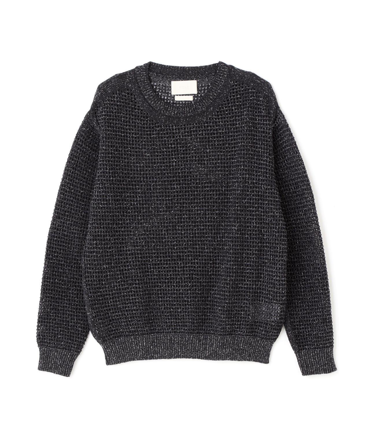 YOKE/ヨーク/MESH KNITTED CREWNECK SWEATER | GARDEN（ガーデン