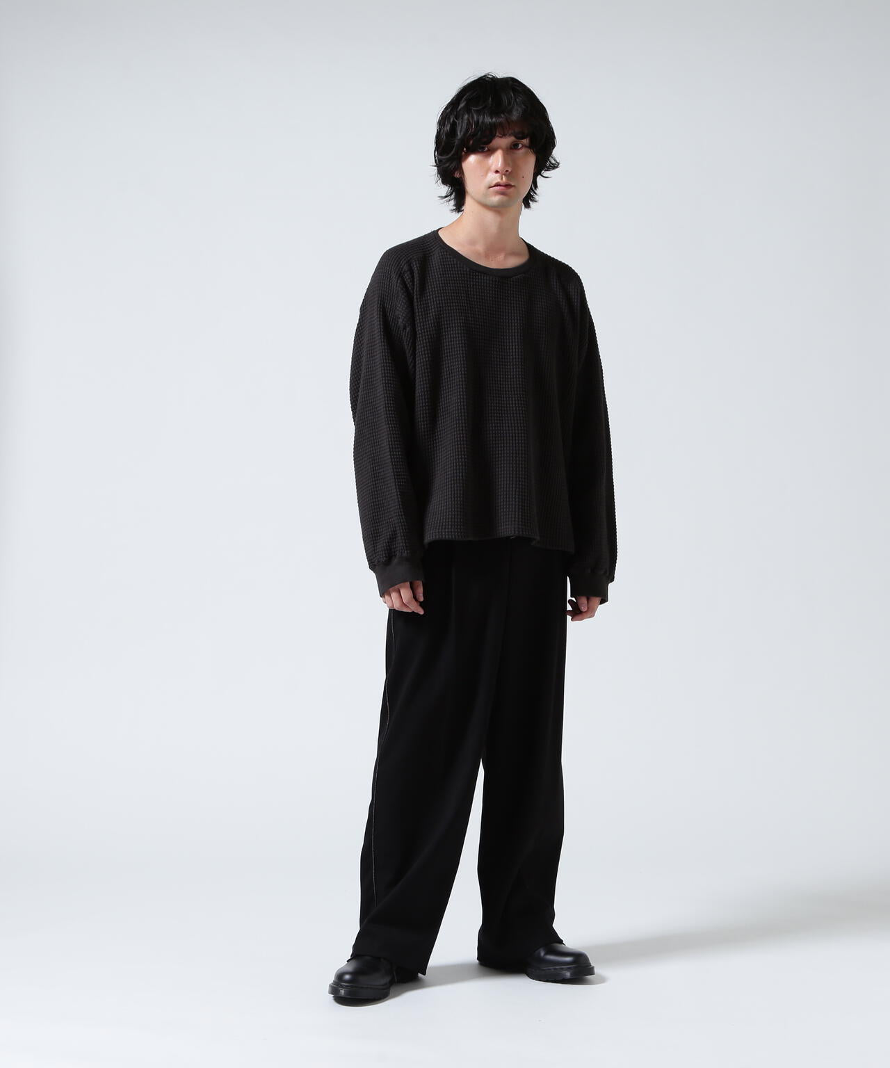 ANCELLM/アンセルム/HEAVY WAFFLE OVER LS | GARDEN（ガーデン