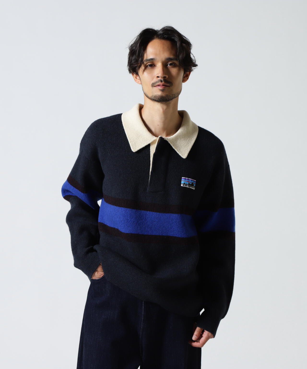 Patagonia/パタゴニア リサイクル・ウールブレンド・ラグビー