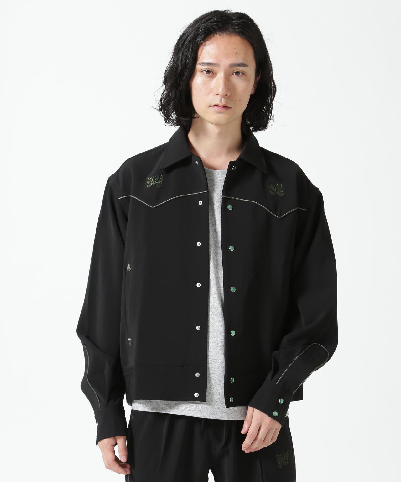 Needles/ニードルズ Piping Cowboy Jac - Double Cloth | BEAVER