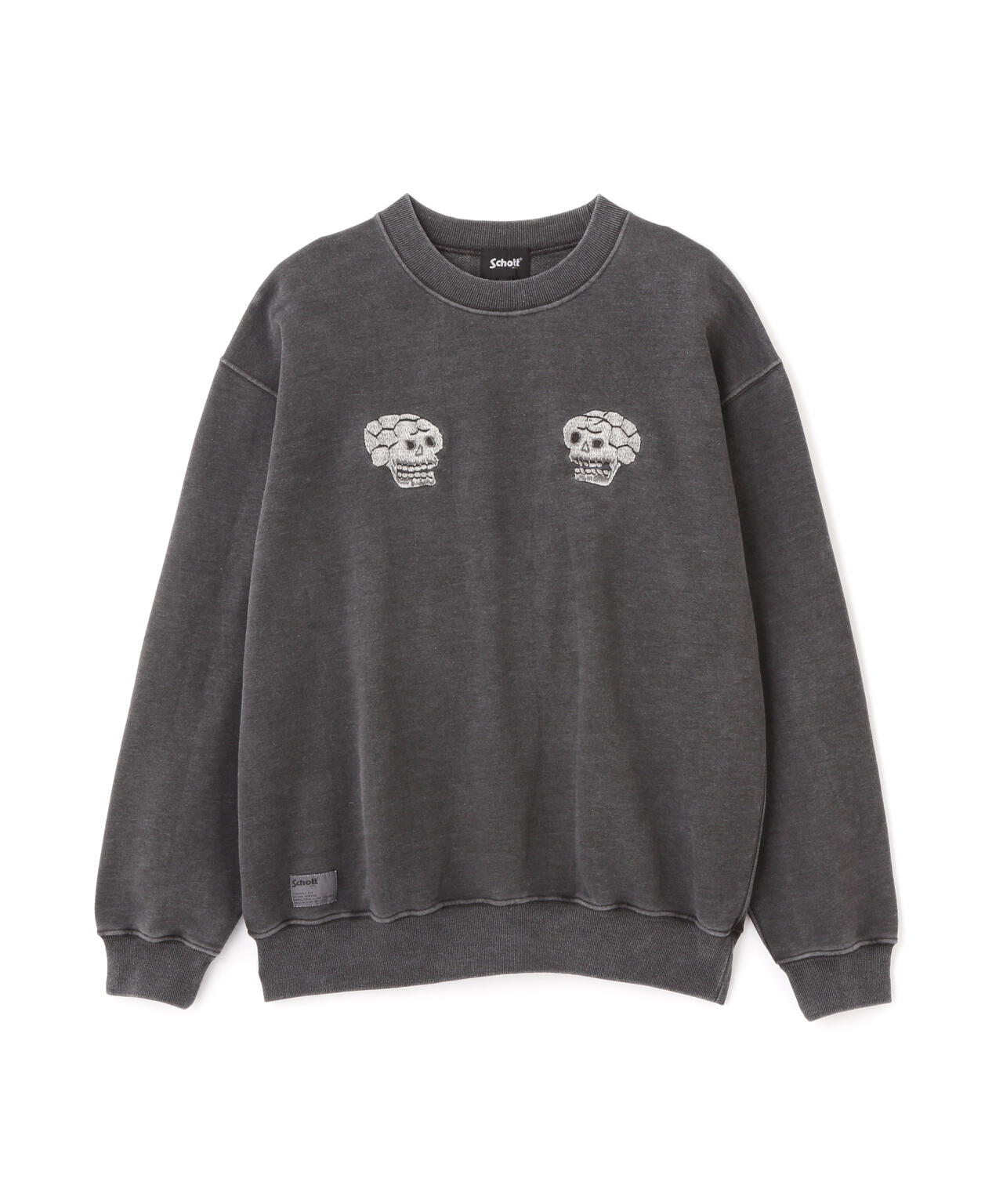 PIGMENT SKULL AND SNAKE CREW SWEAT/ピグメントスカル アンド