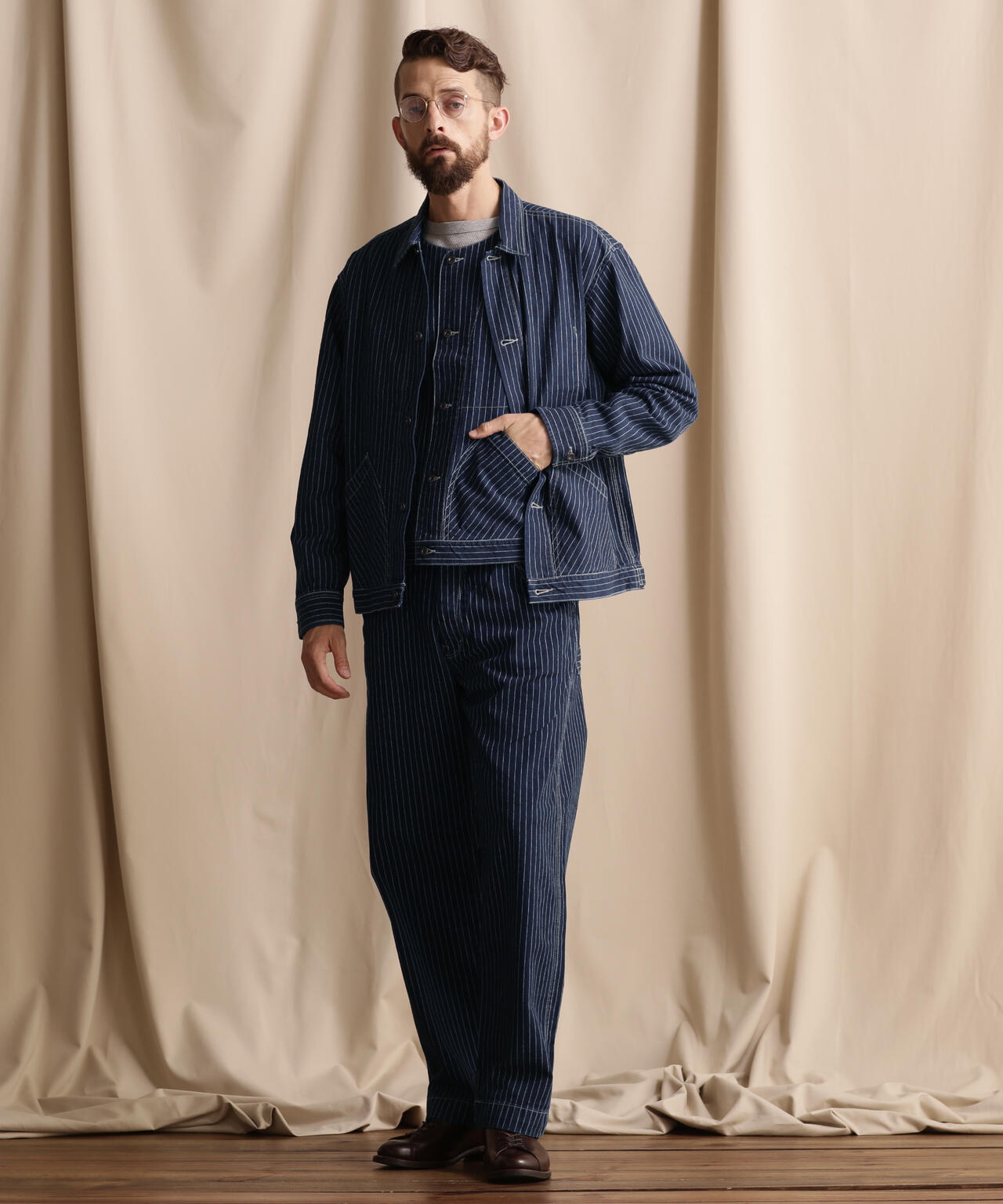 OLD HICKORY DENIM PANTS/オールドヒッコリー デニムパンツ | Schott