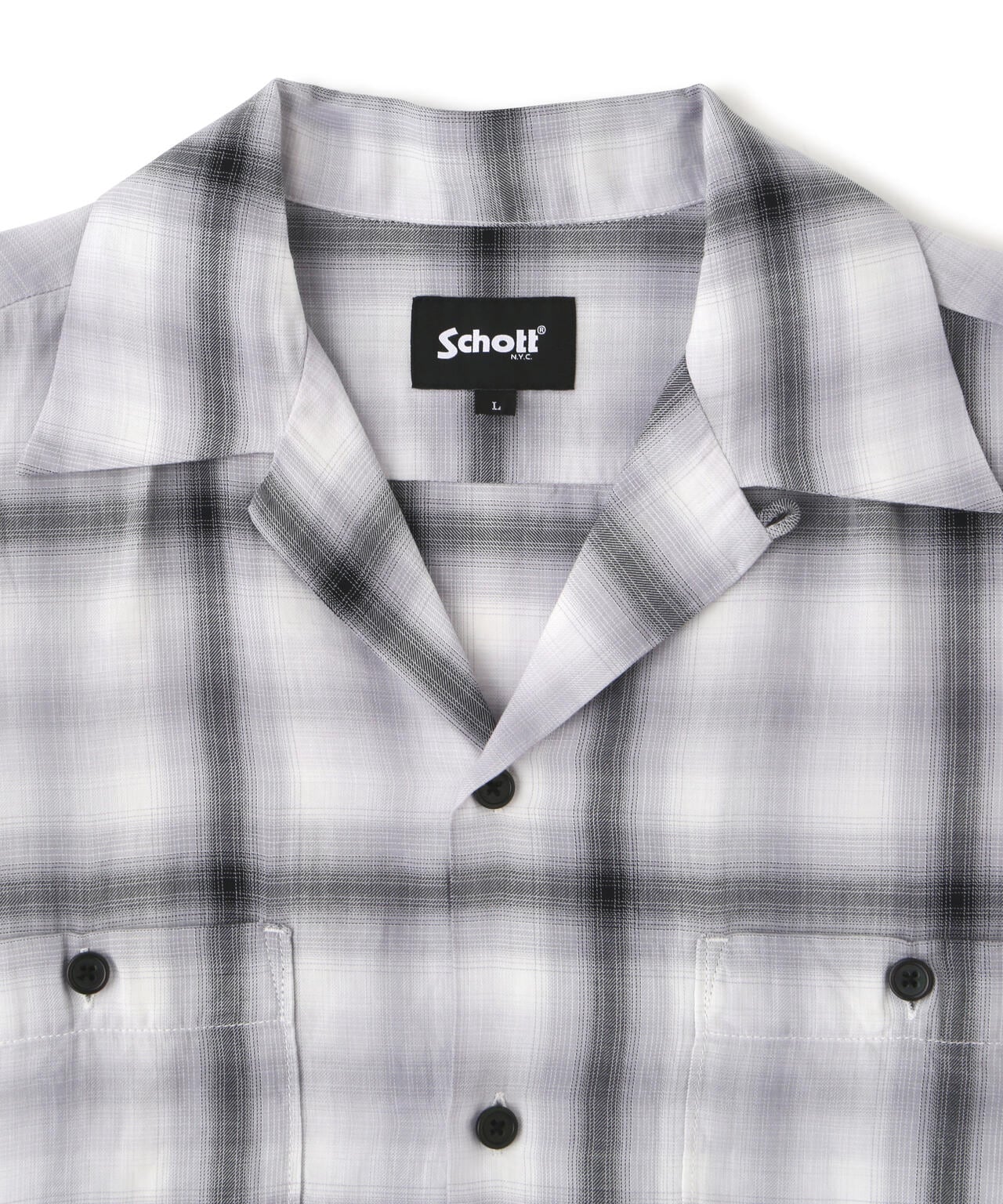 OMBRE CHECK LS SHIRT/ オンブレチェック ロングスリーブシャツ