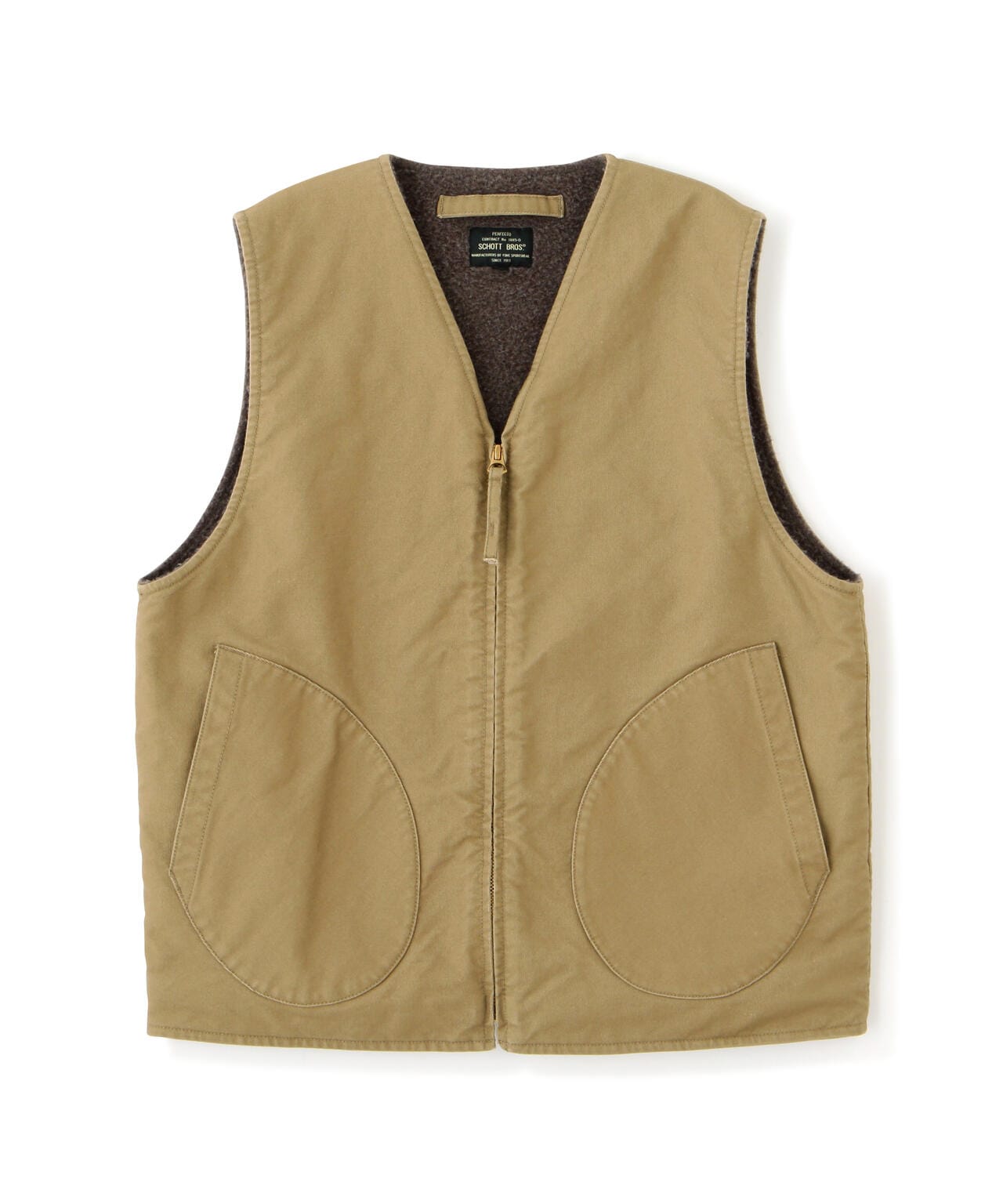 CIVILIAN DECK VEST/シビリアン デッキベスト | Schott（ショット