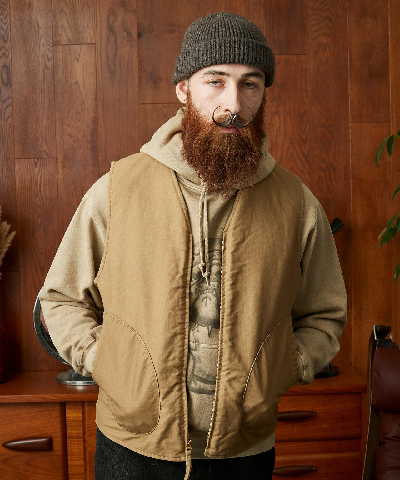 CIVILIAN DECK VEST/シビリアン デッキベスト | Schott（ショット