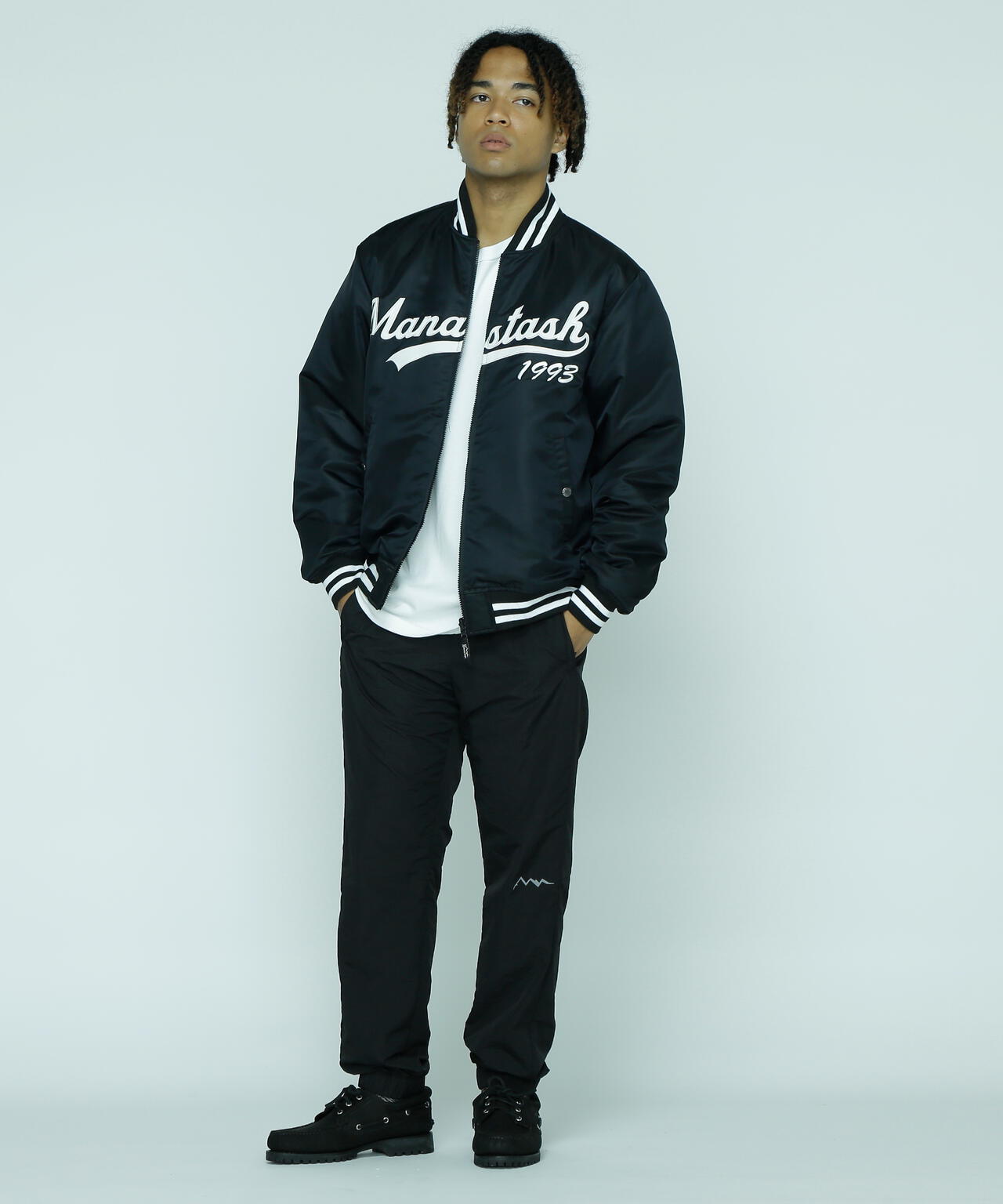 MANASTASH/REVERSIBLE NYLON VARSITY JACKET | MANASTASH（マナ