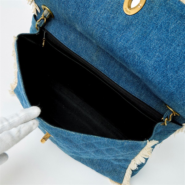 CHANEL デカマトラッセ 34 ココマーク シングルフラップシングル