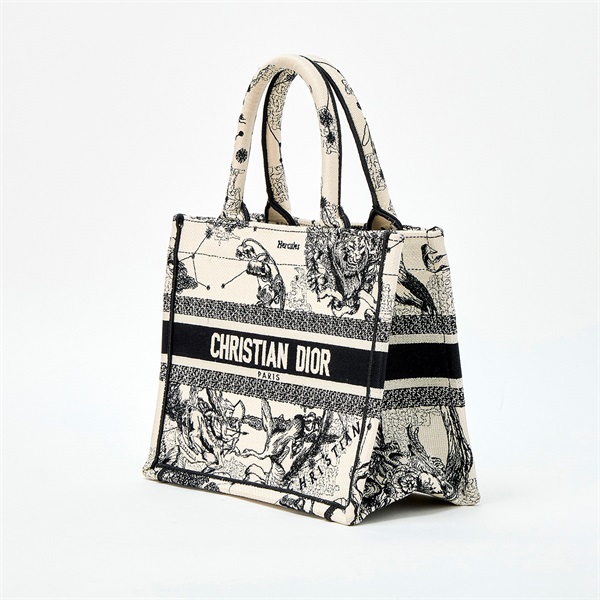 Christian Dior ブックトート スモール トートバッグ ホワイト