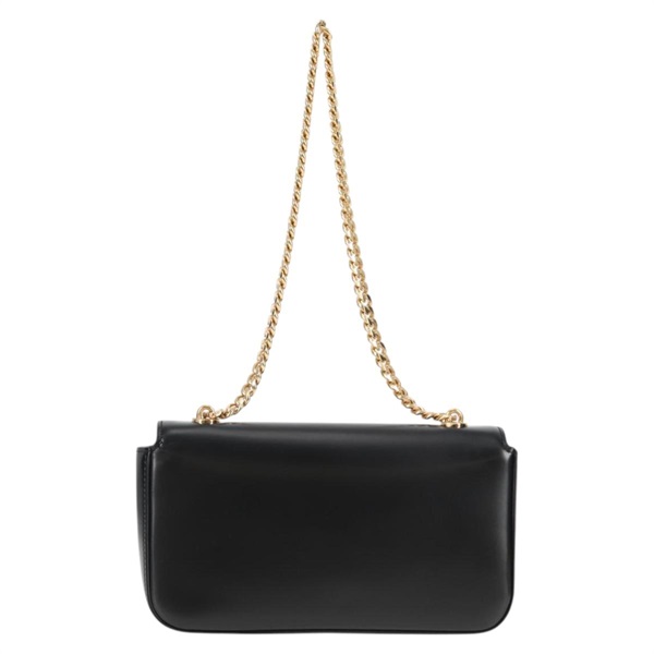 CELINE トリオンフ ショルダーバッグ ブラック ゴールド レザー