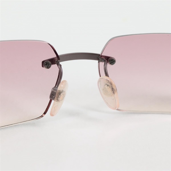 CHANEL ココマーク サングラス 72□14 120 178/8H パープル メタル