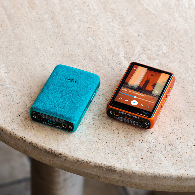 HiBy】R3 Pro II｜Ultrasuede®採用 小型高性能デジタルオーディオ