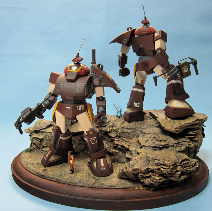 □タカラ 1/72スケールSAK 『太陽の牙ダグラム』 《コンバットアーマー