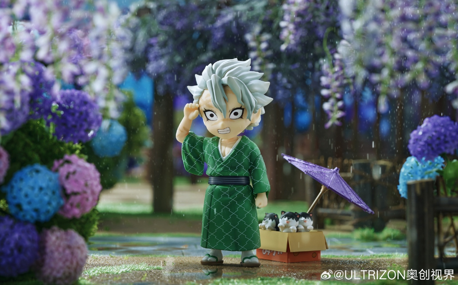 予約】鬼滅の刃 中国限定 ULTRIZONコラボ 「梅雨」シリーズ SD