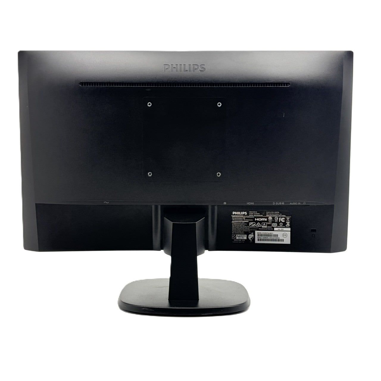 中古モニター】21.5インチ メーカー PHILIPS 型番 223V7QJAB/11 入力