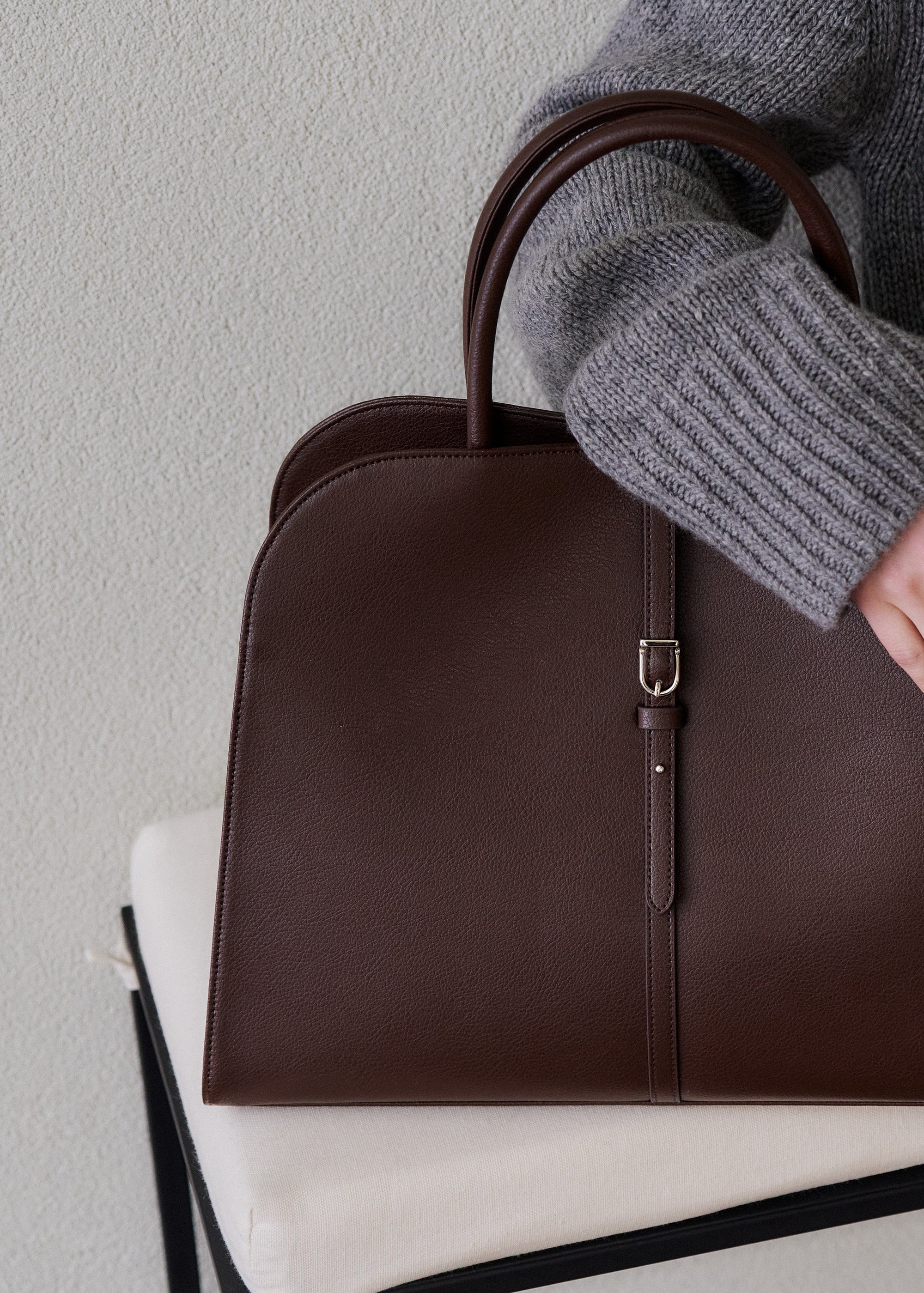 Blanc Large Burgundy Brown – Monorow Indonesia