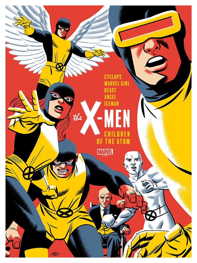 X-Men: Children Of The Atom Screenprinted Poster – Mondo