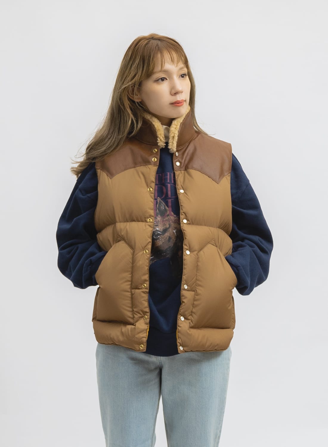 Rocky Mountain Featherbed BEAMS別注 ダウンベスト 【公式通販】