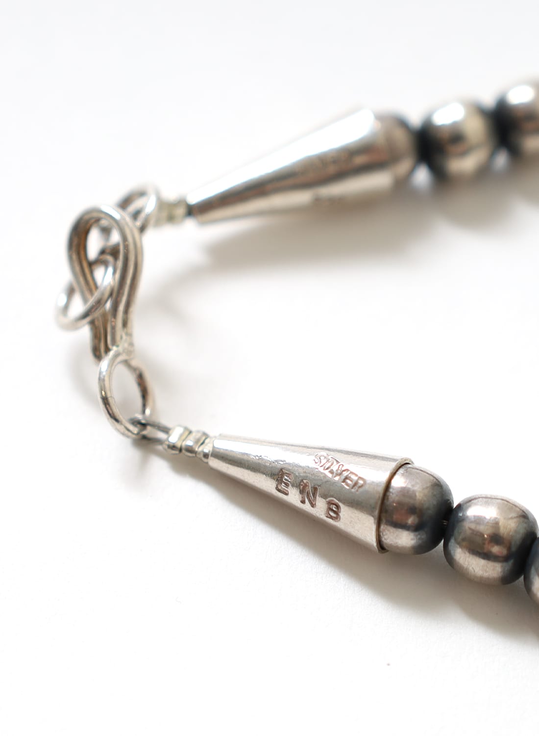 NAVAJO PEARL SILVER NECKLACE 6MM|ナバホパール シルバーネックレス