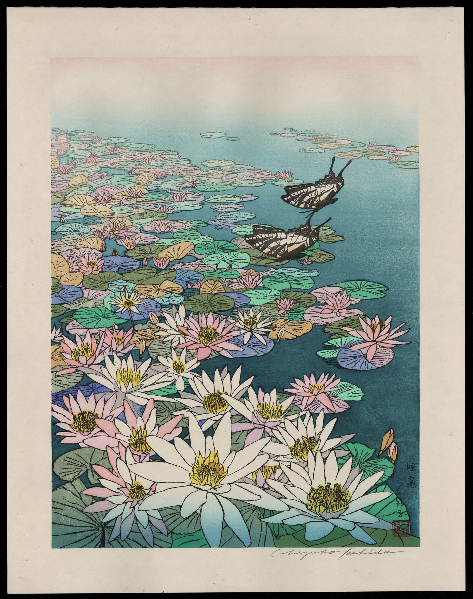 吉田千鶴子 - Water Lilies