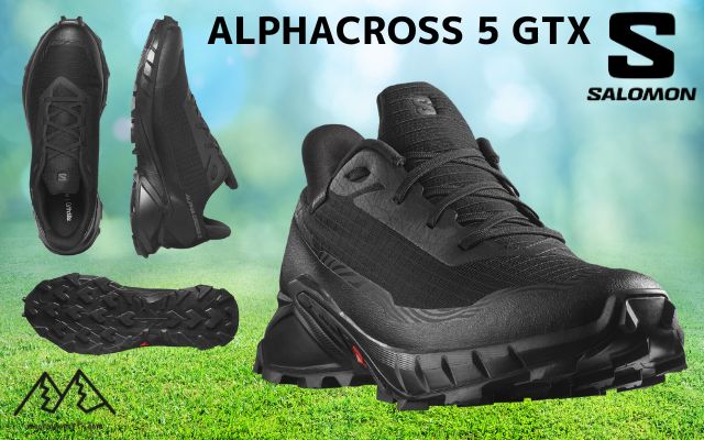 SALOMON 防水 GORE-TEX トレイルシューズ ALPHACROSS 5 GTX | 株式会社