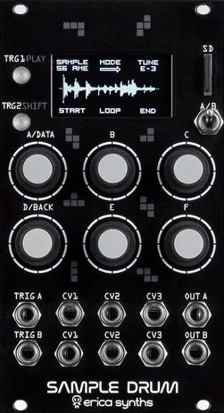 Erica Synths Sample Drum モジュラーシンセ Erica Synths Sample Drum