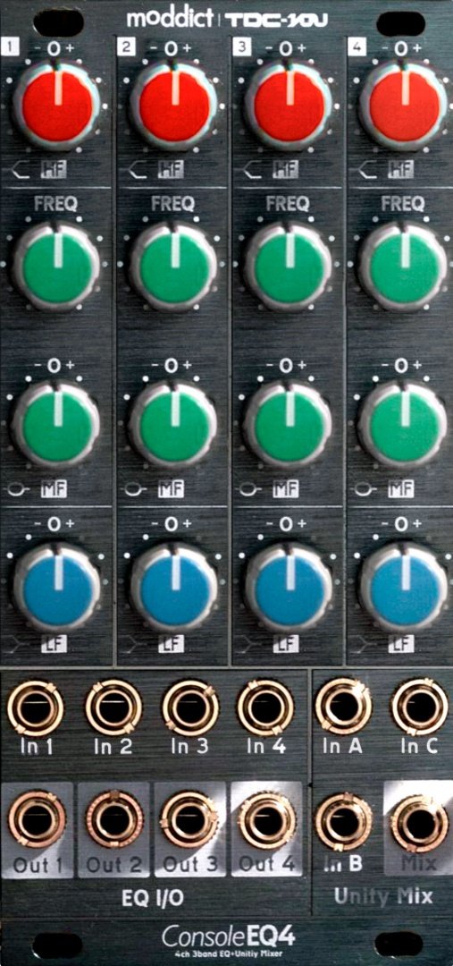 Moddict moddict TDC-you / ConsoleEQ4 - Eurorack Module on ModularGrid