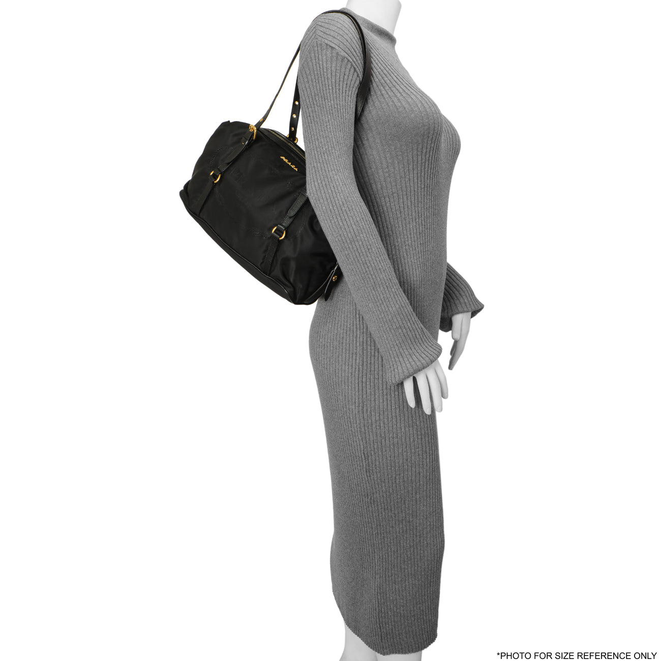 Prada Black Nylon Canapa Shoulder Bag – Modaselle