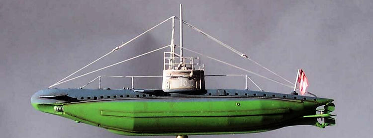 U-Boat Laboratorium's 1/350 Austro-Hungarian WWI Type UB-I