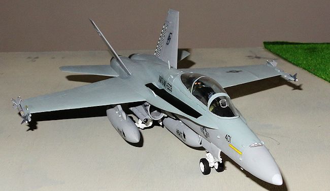 Hasegawa 1/72 F-18D Hornet, by Richard F