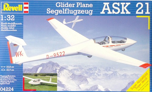 Revell 1/32 ASK-21 Glider preview