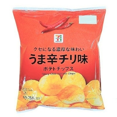中評価】セブン＆アイ セブンプレミアム ポテトチップス うま辛チリ味