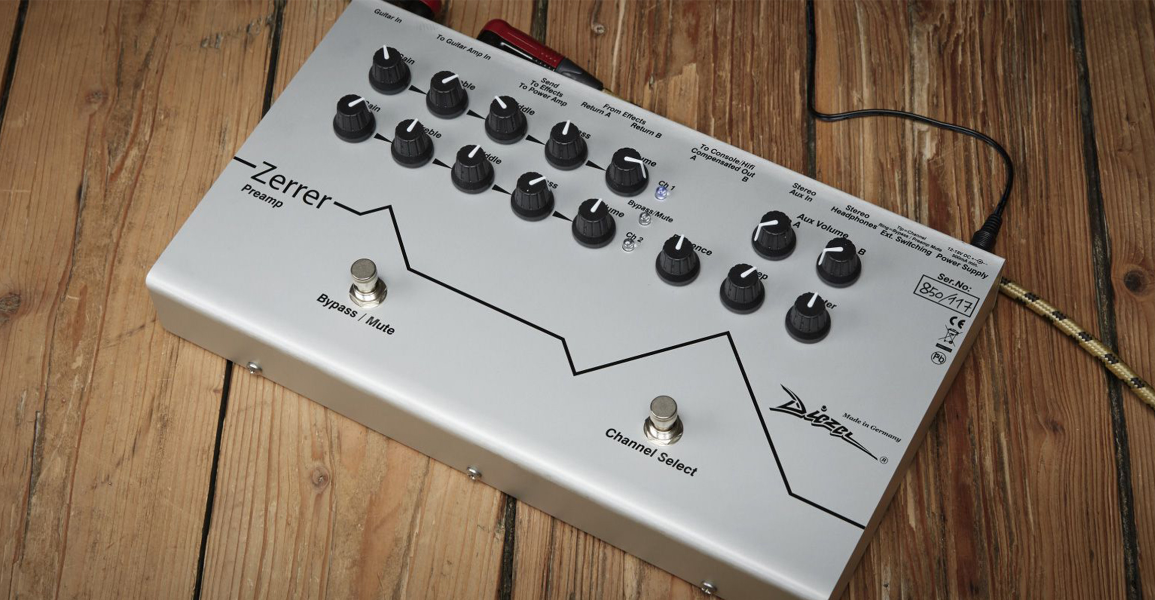 Diezel｜Zerrer Preamp | モリダイラ楽器