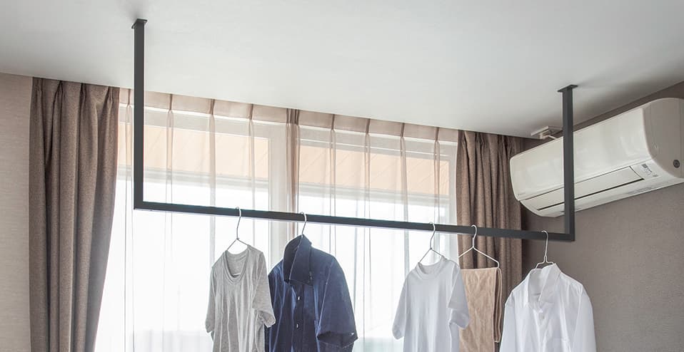 kacu 天井付け物干し | 製品情報 | 森田アルミ工業