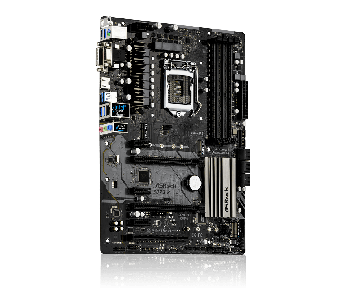 Asrock Z370 Pro4 - Motherboard Specifications On MotherboardDB