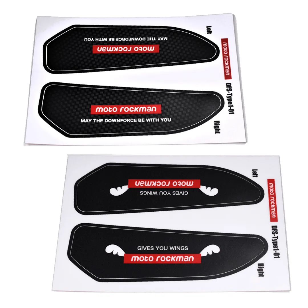 Ninja ZX-10R/RR '16-20【TYPE1】ダウンフォーススライダー(ステッカー