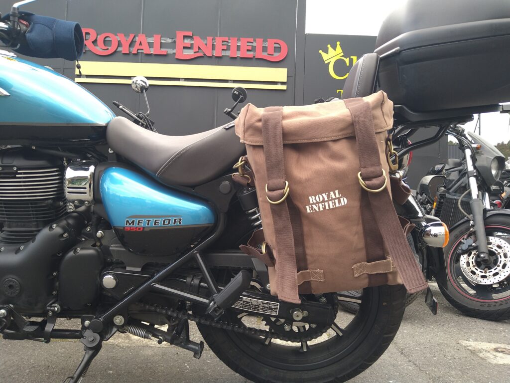 ロイヤルエンフィールド】メテオ350の積載性をもっと向上させよう計画