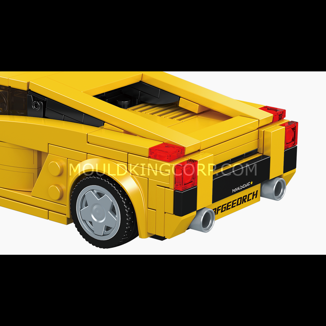 Mould King 27076 Lambo Gallardo Car Model Building Set | 342 Pcs