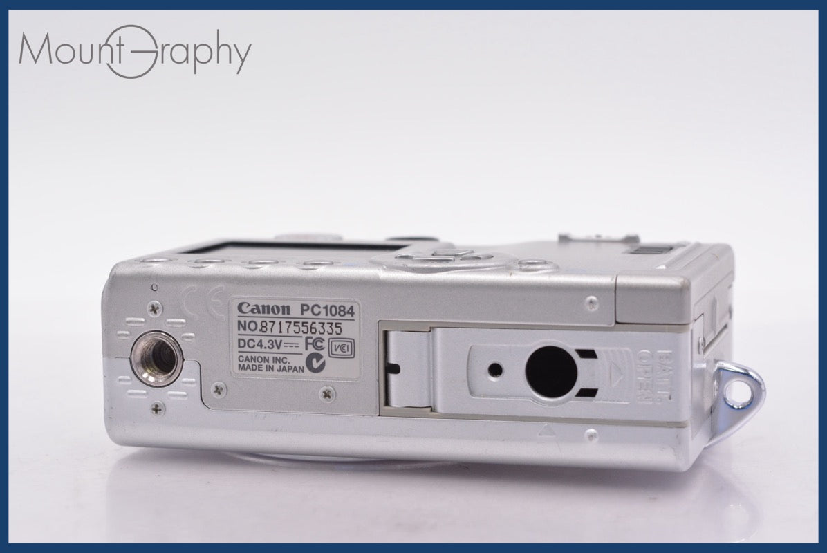 ☆極上美品☆ キヤノン Canon IXY DIGITAL 500 3x バッテリー付属 ☆完