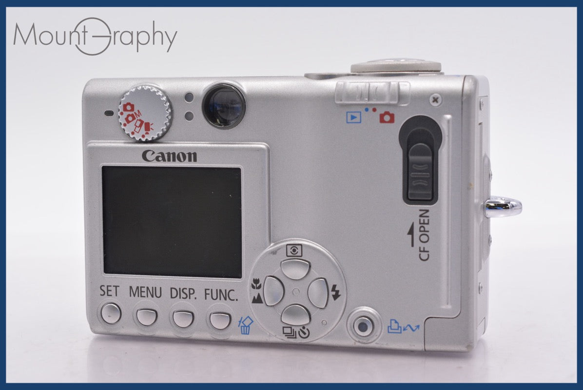 ☆極上美品☆ キヤノン Canon IXY DIGITAL 500 3x バッテリー付属 ☆完