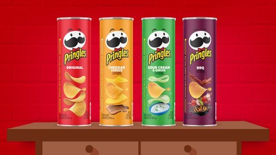 Pringles® Stacks The End Of 2020 With New, Refreshed Brand Look