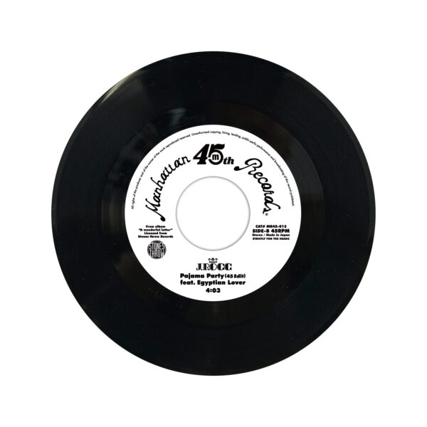 11/13(木）J.ROCC 来日記念 7INCH RELEASE決定。 | Manhattan Records