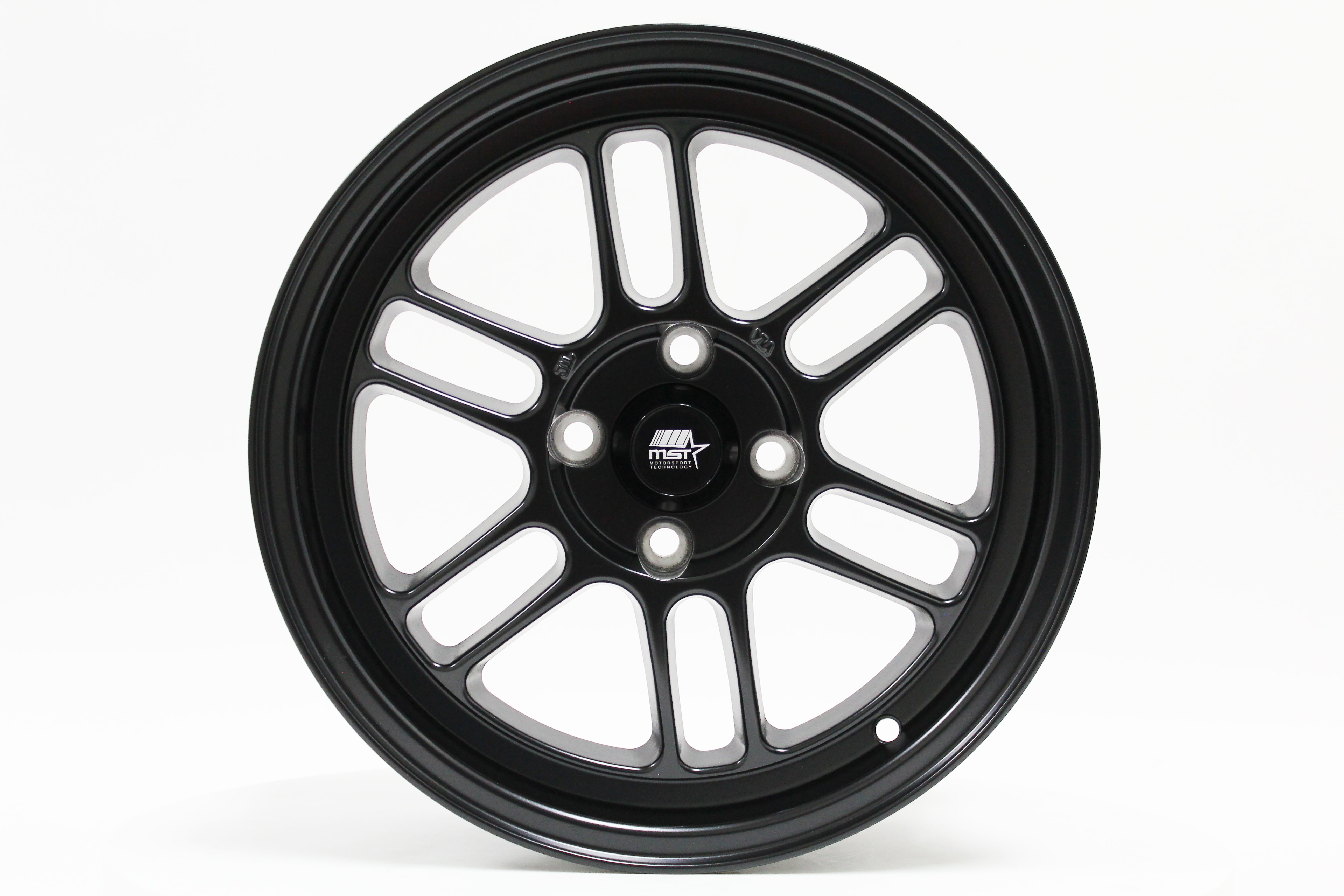 Suzuka Matte Black 15x7.0 4x100 Offset +33 | MST Wheels – MSTWheels