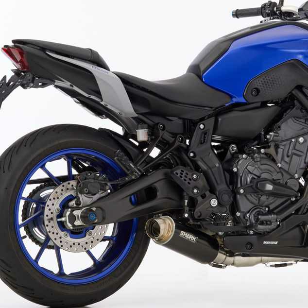 MT-07/XSR700/FZ 13-21 S1R ブラックカーボン フルエキゾースト