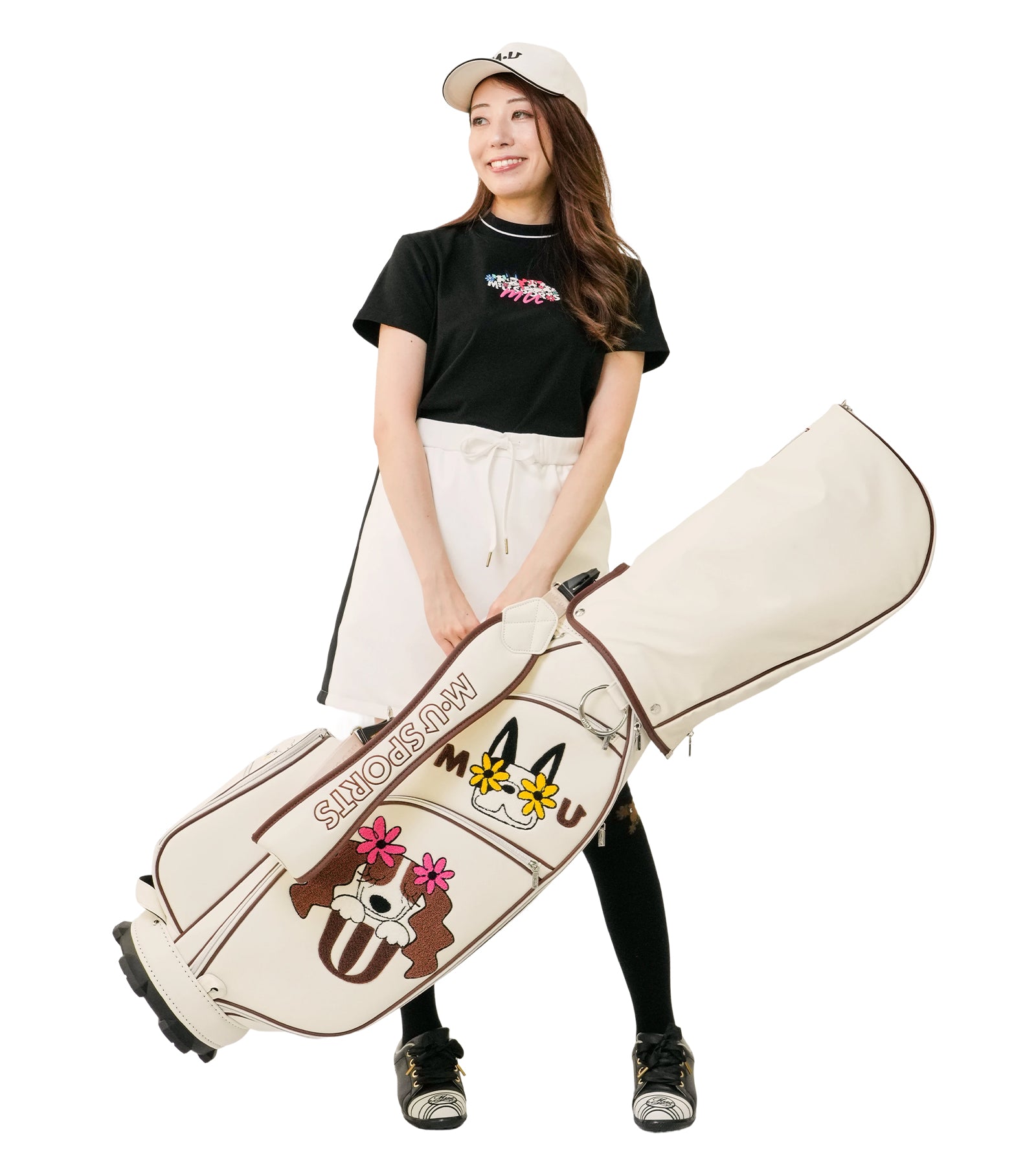 MUキャラクター立体サガラ刺繍キャディバック – M・U SPORTS ONLINE SHOP