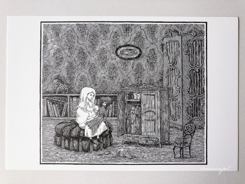 エドワード・ゴーリー 展 クリアファイル エドワード・ゴーリー 展