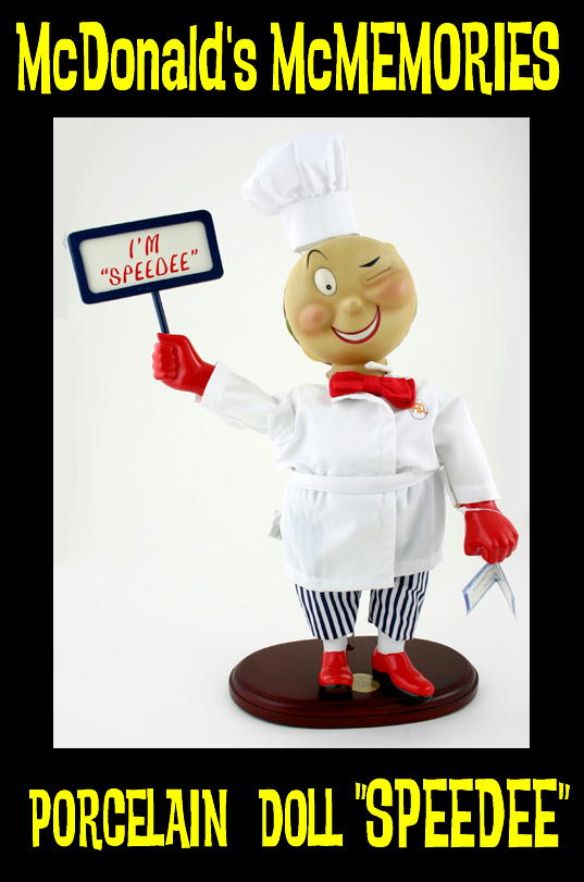マクドナルド McDonalds スピーディー SpeeDee ドール アメキャラ TOY