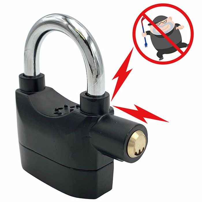 EIGERTOOL 衝撃感知！防犯アラームロック EG-AR-10