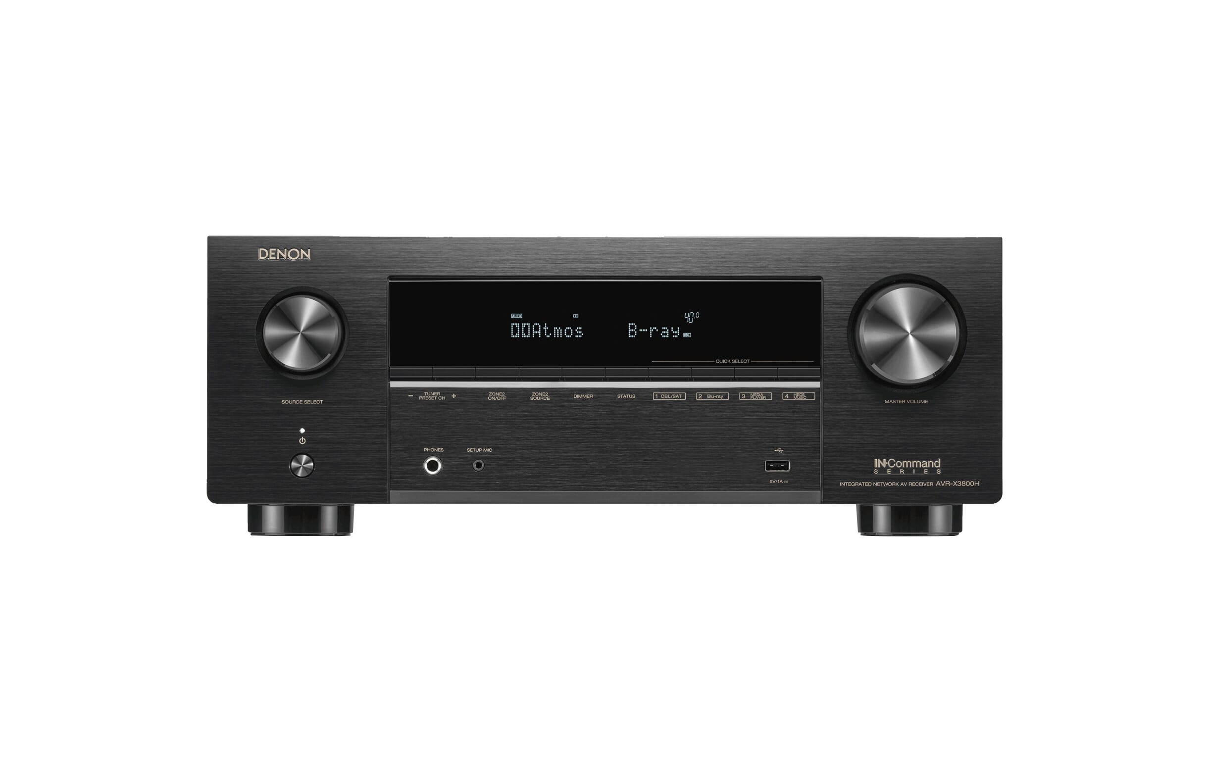 Denon - AVR-X3800H 9.4-Channel 8K AV Surround Receiver - Music Direct